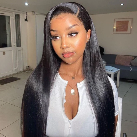 13x6 frontal wig 180% density straight