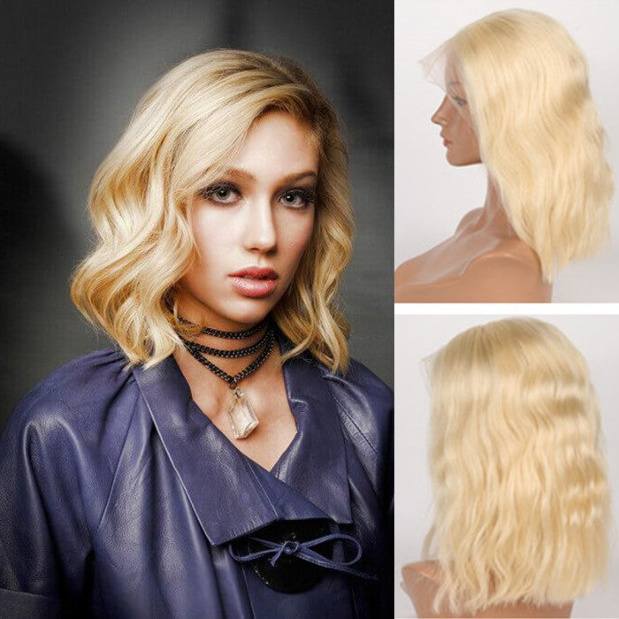 613 13x4 bob wig 150% density body wave