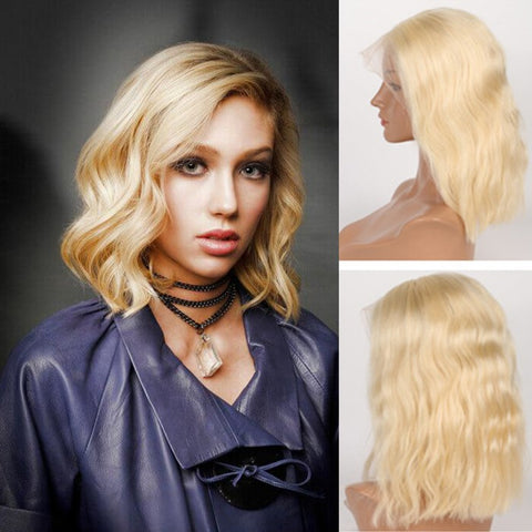 613 13x4 bob wig 150% density body wave