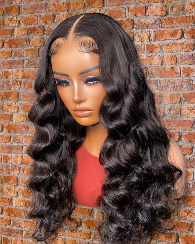 5x5 glueless wig 150% density body wave