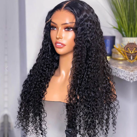 5x5 glueless wig 150% density deep wave