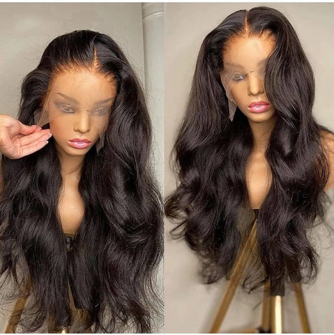 13x4 frontal wig 150% density body wave