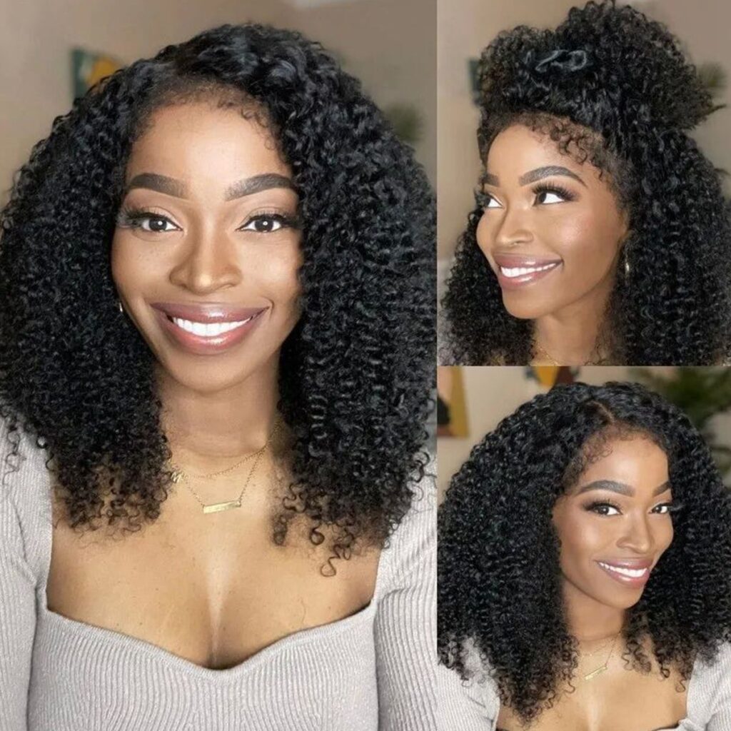 13x4 frontal wig 150% density deep curly