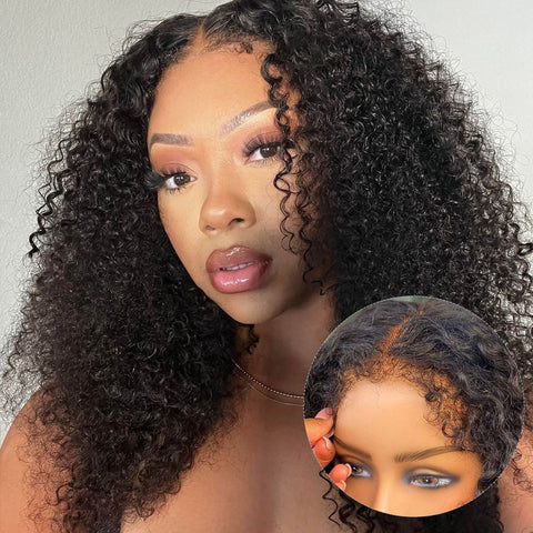 13x4 frontal wig 150% density deep curly