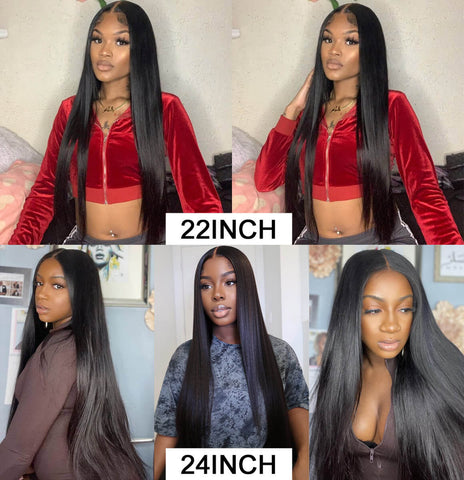 13x4 frontal wig 150% density straight