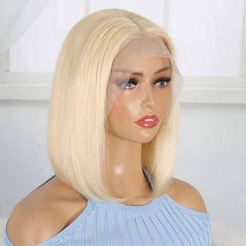 613 13x4 bob wig 150% density straight