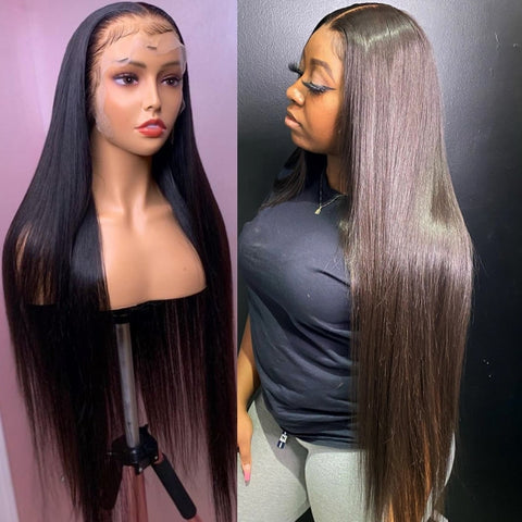 13x4 HD wig 180% density straight