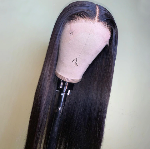 5x5 HD wig 180% density straight