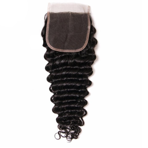 4x4 lace closure deep wave