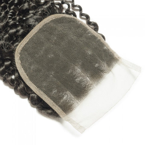 4x4 lace closure kinky curly