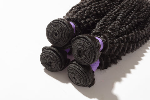 10A hair bundle kinky curly