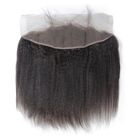13x4 lace frontal kinky straight