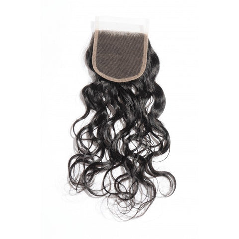 4x4 lace closure natural wave