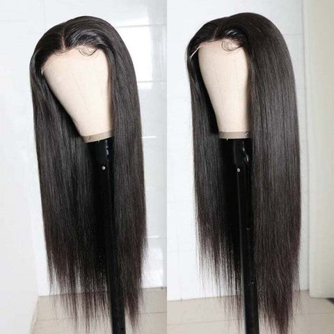 5x5 HD wig 180% density straight