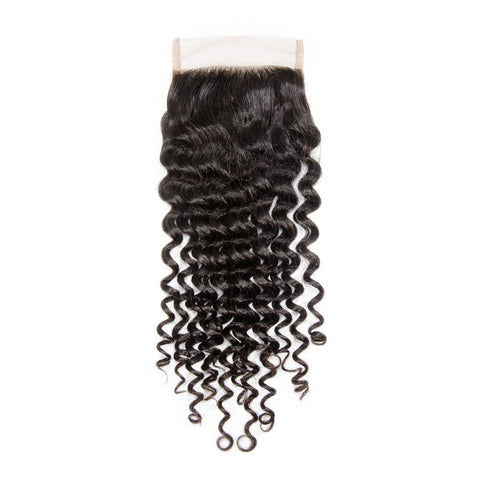 4x4 lace closure deep curly
