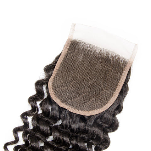 4x4 lace closure deep curly